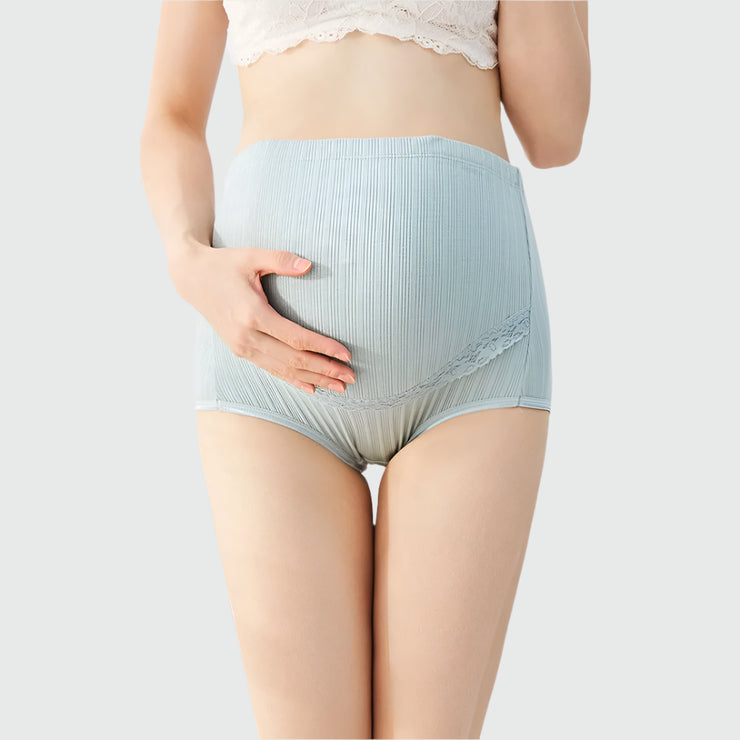 Baby Bump Maternity Belly Support Briefs - IrisLace