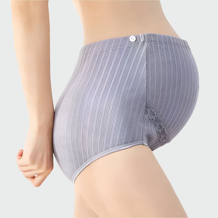Baby Bump Maternity Belly Support Briefs - IrisLace
