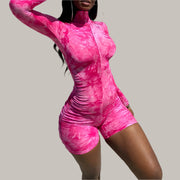 Bloom for Love Tie Dye Jumpsuit - Iris Lace