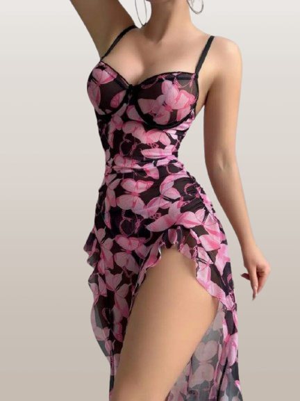 Fluffy Feels Lounge Set PINK - IrisLace
