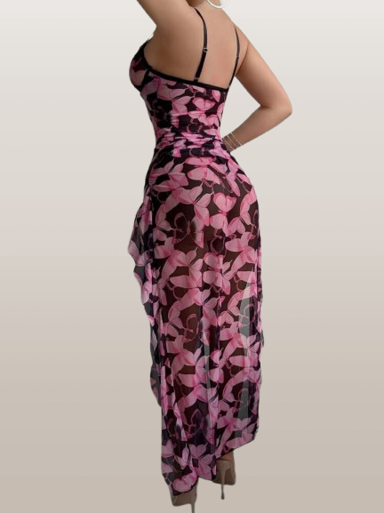 Fluffy Feels Lounge Set PINK - IrisLace