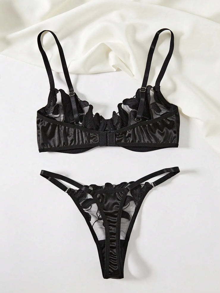 Happy Moments Lace Wedding Lingerie Set - Iris Lace