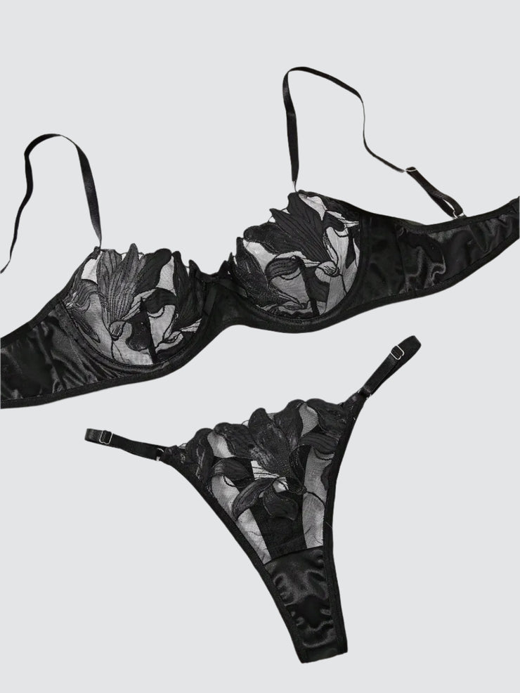 Happy Moments Lace Wedding Lingerie Set - Iris Lace