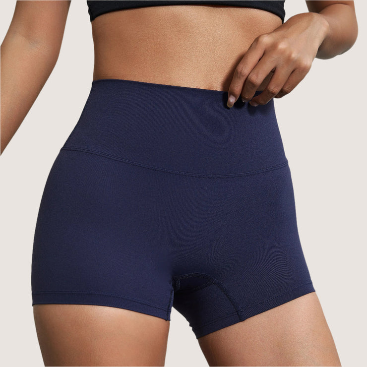 Hustle and Heart High Waist Sport Shorts - IrisLace