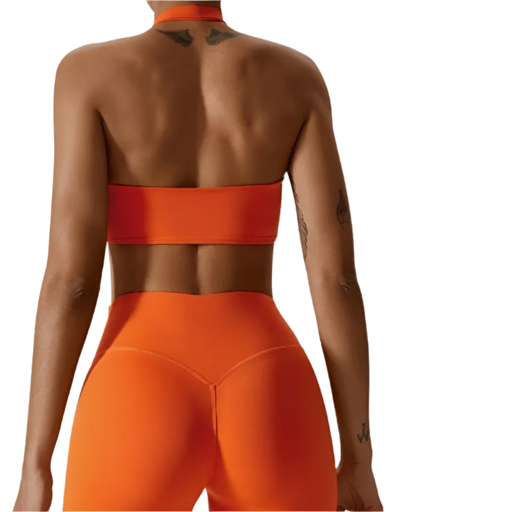 Love in Full Swing Halter Sports Bra - IrisLace