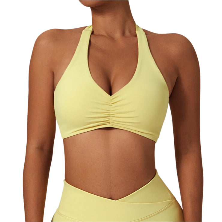 Love in Full Swing Halter Sports Bra - IrisLace