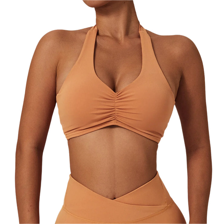 Love in Full Swing Halter Sports Bra - IrisLace