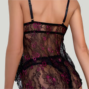 Sexy Mesh See-Through Underwear Suit for Women - IrisLace