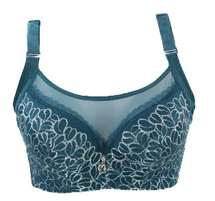 Strap Me in Full Coverage Lace Bra - Iris Lace