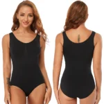 Women’s Shapewear Bodysuit Tank – Tummy Control Compression Waist Trainer Vest - Image 2