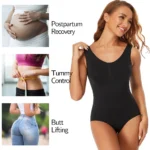 Women’s Shapewear Bodysuit Tank – Tummy Control Compression Waist Trainer Vest - Image 5