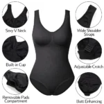 Women’s Shapewear Bodysuit Tank – Tummy Control Compression Waist Trainer Vest - Image 7