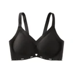 Plus Size Wireless Black Bra – Full Coverage Supportive Minimizer Bralette - Image 5