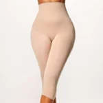XS Seamless High-Waist Thigh Slimmer for Women – Long Leg Compression Body Shaper Panty - Image 6