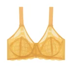 Floral Lace Front-Buckle Wireless Bra – Breathable Comfortable Lingerie Top for Daily Wear - Image 6