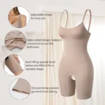Women’s Full Body Shaper Bodysuit – Firm Tummy Control Waist Trainer & Thigh Slimming Shapewear - Image 6