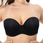 Push-Up Strapless Silicone Bra – Invisible Backless Bralette with Removable Anti-Slip Straps, Halter Style Plus Size - Image 6