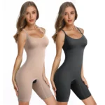 Women’s Full Body Shaper Bodysuit – Firm Tummy Control Waist Trainer & Thigh Slimming Shapewear