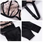 Lace Sheer Minimizer Bra – Non-Padded Underwire Breathable Plus Size Lingerie (34–42, DD–G Cups) - Image 6