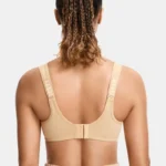 High-Impact Sports Bra – Double-Layer Non-Padded Underwire Active Bra (34–42, C–E Cups) - Image 2