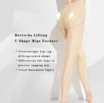 Women’s Double Compression Body Shaper – Belly Control & Thigh Slimming Shaping Pants - Image 4