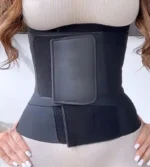 Hourglass Sauna Sweat Belt – Sticky Waist Trainer & Compression Shapewear Top
