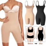 Seamless Full Body Shaper – Colombiana Slimming Bodysuit with Butt Lift Support