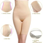 Women’s High-Waist Shapewear Shorts – Tummy Control, Butt Lifting & Thigh Slimmer - Image 5