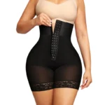 Strapless Colombian Shapewear Shorts – Tummy Control & Butt Lifter with Zipper Crotch