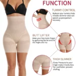 Women’s High-Waist Tummy Control Shapewear Panties – Butt Lifter & Thigh Slimmer - Image 4