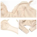 Minimizing Full-Cup Bra – Ultra-Thin Unpadded Underwire Support for Plus Size (J Cup) - Image 6