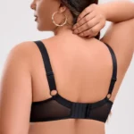 Lace Push-Up Minimizer Bra – Full Coverage Lightly Padded Underwire Lingerie (34–42, D–G Cups) - Image 3