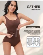 Women’s Double-Layer Shapewear Bodysuit – Tummy Control & Butt Lift Waist Trainer - Image 6