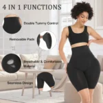 Women's Hip Pads Shapewear – Tummy Control & Butt Lifting Shorts - Image 5