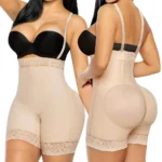 Women’s High-Waist Colombian Shapewear Shorts – Belly Slimming & Butt Lifter Corset
