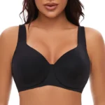 Plus Size Underwire Minimizer Bra – Full Coverage Seamless Unlined Everyday Support (Unpadded) - Image 5