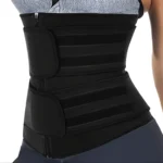 Dynamic Women’s Waist Trainer Sweat Belt – Adjustable Zipper Slimming & Body Shaping Belt - Image 3