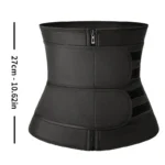 Dynamic Women’s Waist Trainer Sweat Belt – Adjustable Zipper Slimming & Body Shaping Belt - Image 6