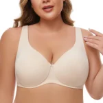 Plus Size Underwire Minimizer Bra – Full Coverage Seamless Unlined Everyday Support (Unpadded) - Image 6