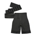 Women’s 2-in-1 High-Waist Shapewear Shorts – Tummy Slimming Body Shaper & Waist Trainer - Image 2