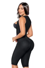 Colombian Powernet Shapewear Girdle – Front Hook Waist Shaper with Long Thigh Slimming Support - Image 4