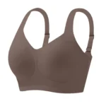 Premium Skin Tone Full-Coverage Wireless Bra – Seamless Supportive Plus Size Everyday Lingerie - Image 5