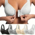 4-Pack Seamless Push-Up Bras for Women – Front Closure, Breathable & Comfortable - Image 4