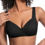 4-Pack Seamless Push-Up Bras for Women – Front Closure, Breathable & Comfortable - Image 3